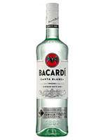 biely rum Bacardi Carta Blanca 37,5%