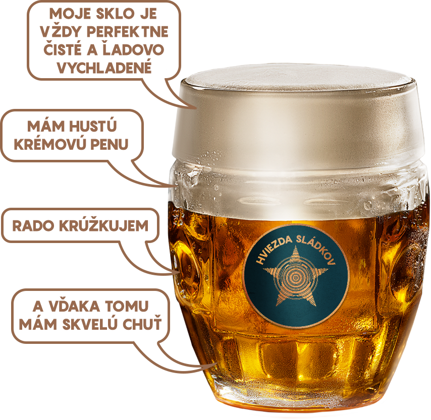 Správne načapované pivo